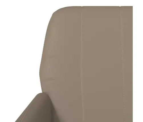 Atpūtas Krēsls, Kapučīno, 61X78X80 Cm, Mākslīgā Āda Vidaxl