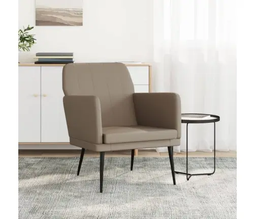 Atpūtas Krēsls, Kapučīno, 61X78X80 Cm, Mākslīgā Āda Vidaxl