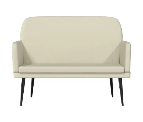 Sols, Krēmkrāsas, 107X80X81 Cm, Mākslīgā Āda Vidaxl