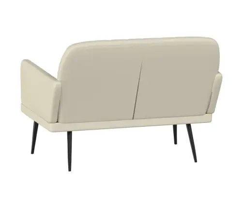 Sols, Krēmkrāsas, 107X80X81 Cm, Mākslīgā Āda Vidaxl