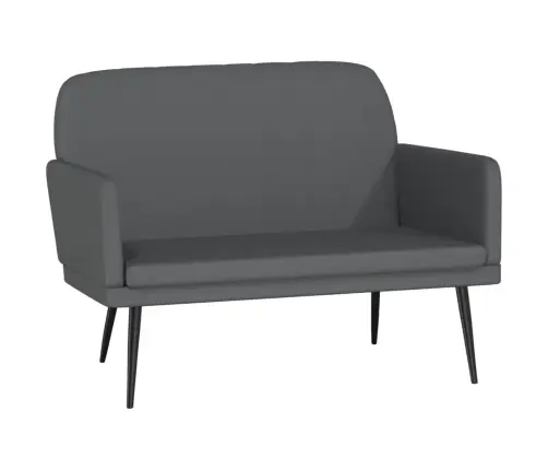 Sols, Pelēks, 107X80X81 Cm, Mākslīgā Āda Vidaxl