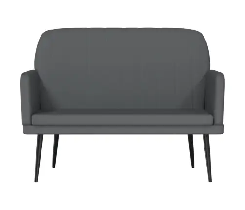 Sols, Pelēks, 107X80X81 Cm, Mākslīgā Āda Vidaxl