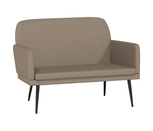 Suoliukas, Kapučino Spalvos, 107X80X81cm Dirbtinė Oda