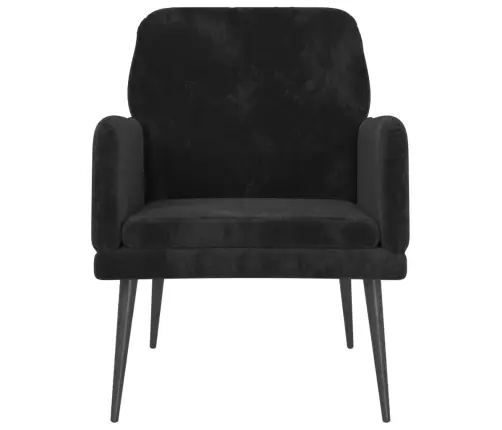 Atpūtas Krēsls, Melns, 62X79X79 Cm, Samts Vidaxl
