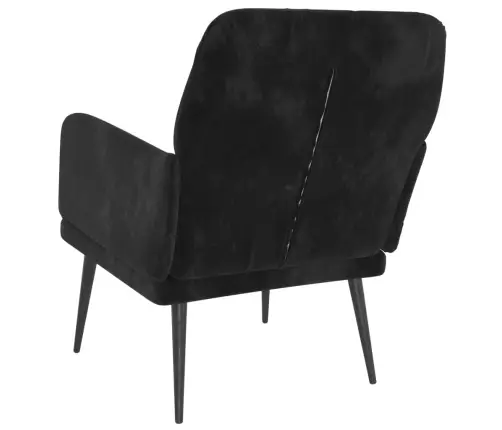 Atpūtas Krēsls, Melns, 62X79X79 Cm, Samts Vidaxl