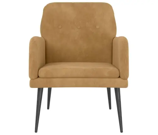 Atpūtas Krēsls, Brūns, 62X79X79 Cm, Samts Vidaxl