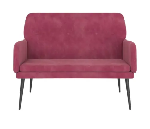 Sols, Vīnsarkans, 108X79X79 Cm, Samts Vidaxl