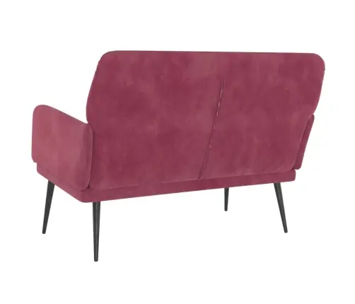 Sols, Vīnsarkans, 108X79X79 Cm, Samts Vidaxl