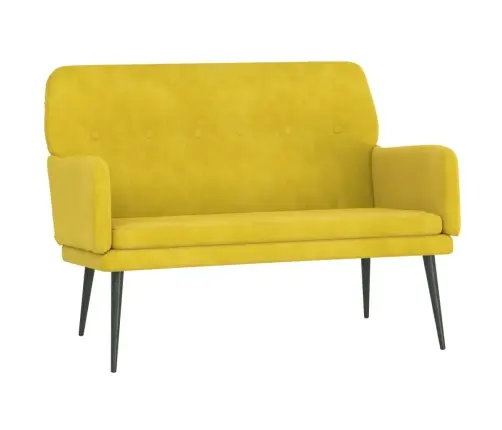 Sols, 108X79X79 Cm, Dzeltens Samts Vidaxl