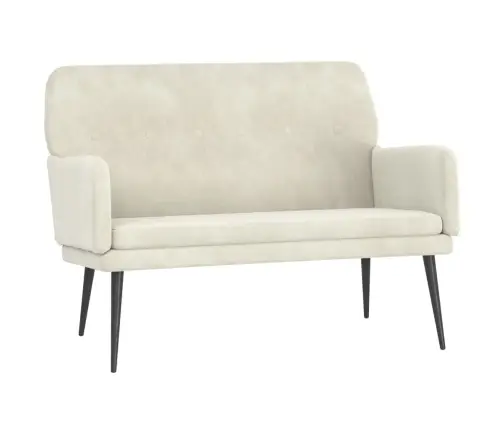 Sols, 108X79X79 Cm, Krēmkrāsas Samts Vidaxl