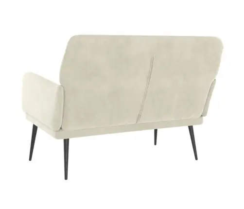 Sols, 108X79X79 Cm, Krēmkrāsas Samts Vidaxl