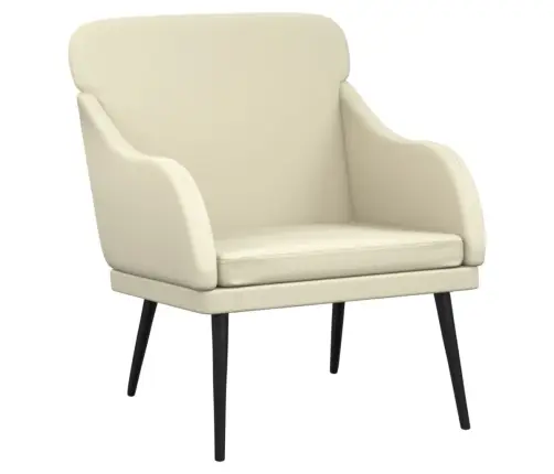 Tugitool, Kreemjas, 63 X 76 X 80 cm Kunstnahk