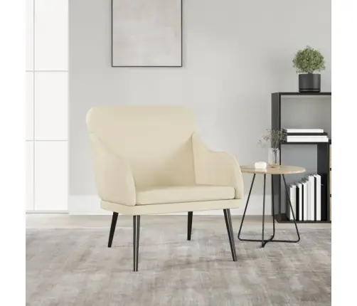 Tugitool, Kreemjas, 63 X 76 X 80 cm Kunstnahk