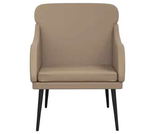 Atpūtas Krēsls, Kapučīno, 63X76X80 Cm, Mākslīgā Āda Vidaxl