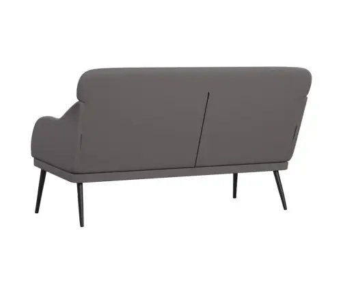 Suoliukas, Pilkos Spalvos, 110X76X80cm Dirbtinė Oda