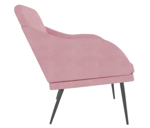 Pink, Roosa, 110 X 76 X 80 cm Samet