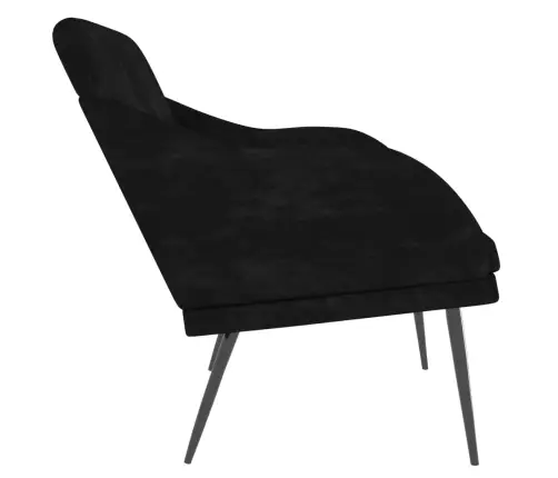 Sols, Melns, 110X76X80 Cm, Samts Vidaxl