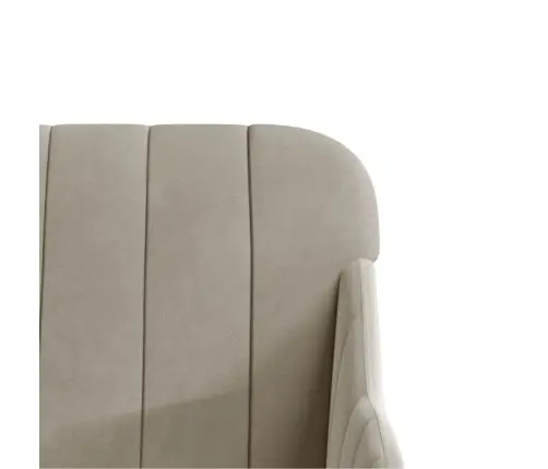 Atpūtas Krēsls, Gaiši Pelēks, 63X76X80 Cm, Samts Vidaxl