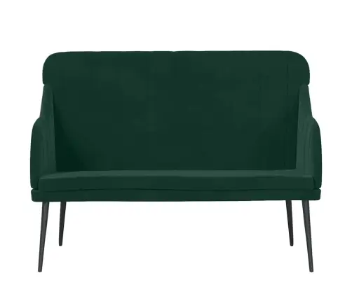 Suoliukas, Tamsiai Žalios Spalvos, 110X76X80cm Aksomas