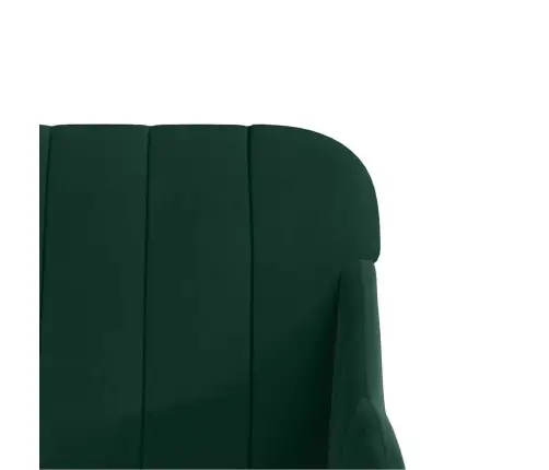 Suoliukas, Tamsiai Žalios Spalvos, 110X76X80cm Aksomas
