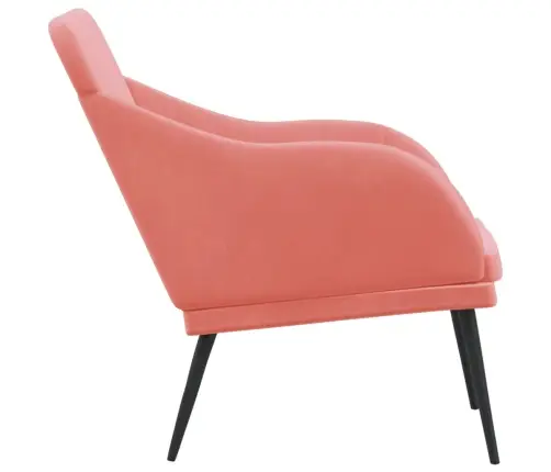 Pink, Roosa, 110 X 76 X 80 cm Samet