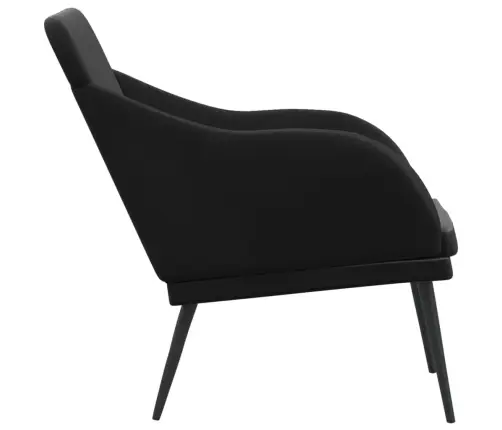 Suoliukas, Juodos Spalvos, 110X76X80cm Aksomas