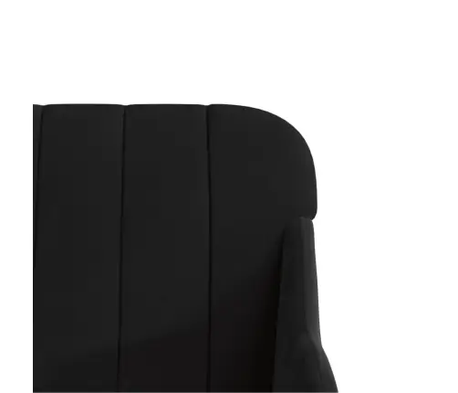 Suoliukas, Juodos Spalvos, 110X76X80cm Aksomas