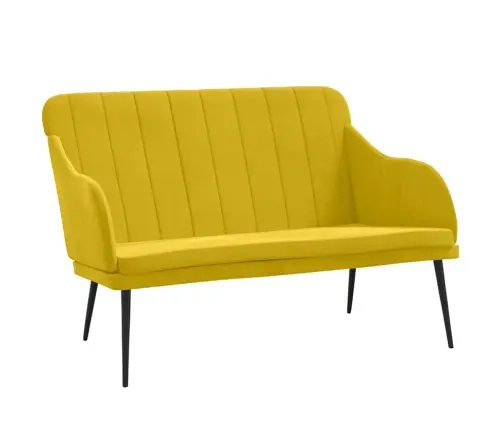 Sols, 110X76X80 Cm, Dzeltens Samts Vidaxl