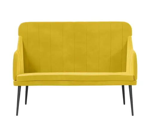 Sols, 110X76X80 Cm, Dzeltens Samts Vidaxl