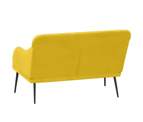 Sols, 110X76X80 Cm, Dzeltens Samts Vidaxl