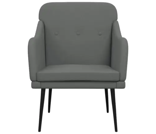 Krėslas, Tamsiai Pilkos Spalvos, 63X76X80cm Audinys
