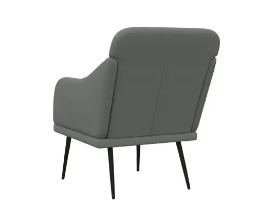 Krėslas, Tamsiai Pilkos Spalvos, 63X76X80cm Audinys