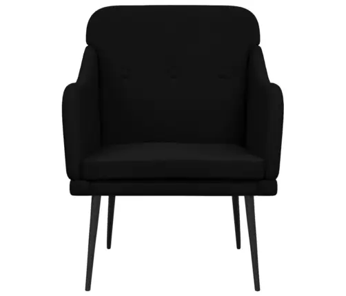 Atpūtas Krēsls, 63X76X80 Cm, Audums, Melns Vidaxl