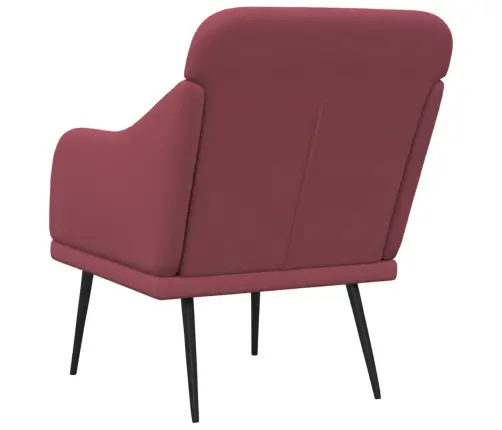 Atpūtas Krēsls, Vīnsarkans, 63X76X80 Cm, Audums Vidaxl
