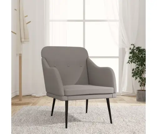 Krėslas, Taupe Spalvos, 63X76X80cm Audinys