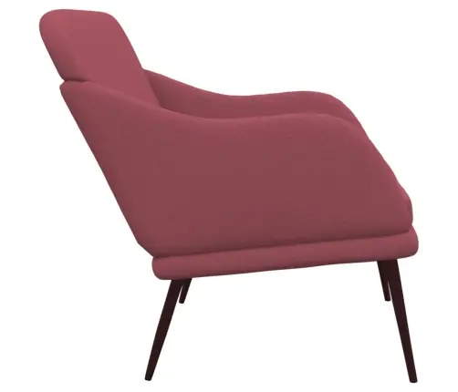 Sols, 110X76X80 Cm, Vīnsarkans Audums Vidaxl