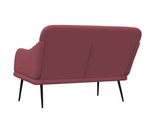 Sols, 110X76X80 Cm, Vīnsarkans Audums Vidaxl