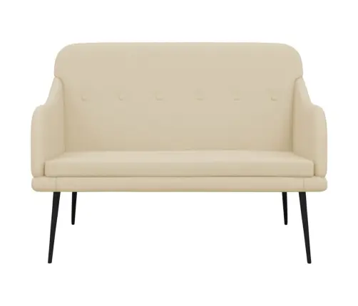 Sols, 110X76X80 Cm, Krēmkrāsas Audums Vidaxl