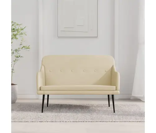 Sols, 110X76X80 Cm, Krēmkrāsas Audums Vidaxl