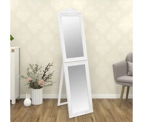 Grīdas Spogulis, Balts, 45X180 Cm Vidaxl