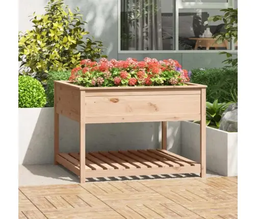 Lovelis Su Lentyna, 111,5X111,5X81cm Pušies Medienos Masyvas