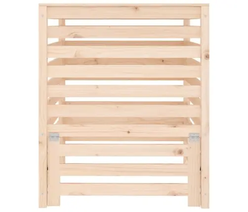 Komposto Dėžė, 82,5X82,5X99,5cm Pušies Medienos Masyvas