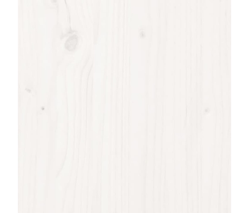 Uzglabāšanas Kaste, Balta, 121X55X64 Cm, Priedes Masīvkoks Vidaxl