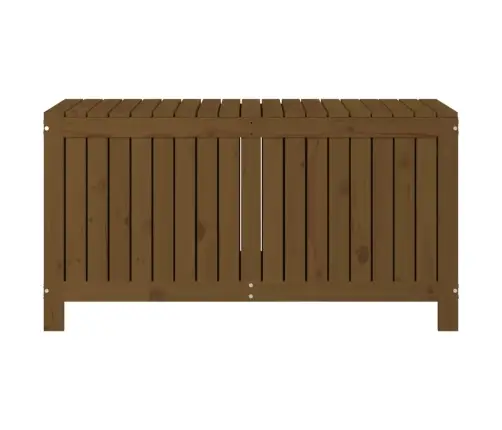 Uzglabāšanas Kaste, Brūna, 121X55X64 Cm, Priedes Masīvkoks Vidaxl