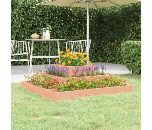 Puķu Kaste, 80X80X27 Cm, Duglasa Egles Masīvkoks Vidaxl