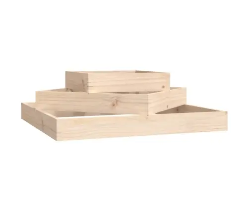 Puķu Kaste, 83X83X27 Cm, Priedes Masīvkoks Vidaxl