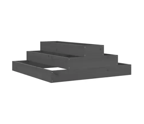 Taimekast, Hall, 80 X 80 X 27 cm Männipuit