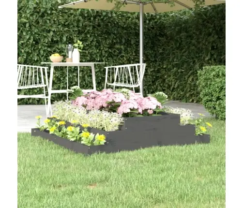 Taimekast, Hall, 110 X 110 X 27 cm Männipuit