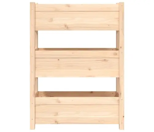 Puķu Kaste, 77X25X104,5 Cm, Priedes Masīvkoks Vidaxl