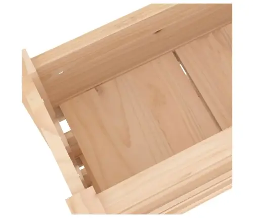 Puķu Kaste, 77X25X104,5 Cm, Priedes Masīvkoks Vidaxl